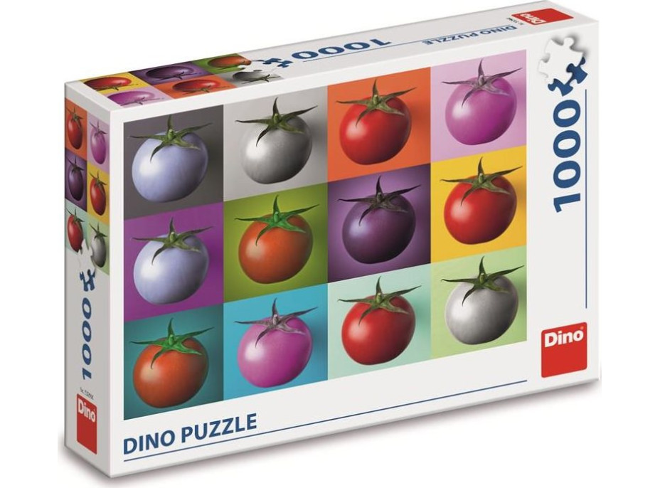 DINO Puzzle Pop Art: Rajčata 1000 dílků