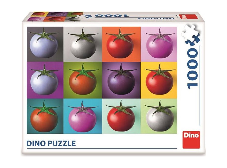 DINO Puzzle Pop Art: Rajčata 1000 dílků