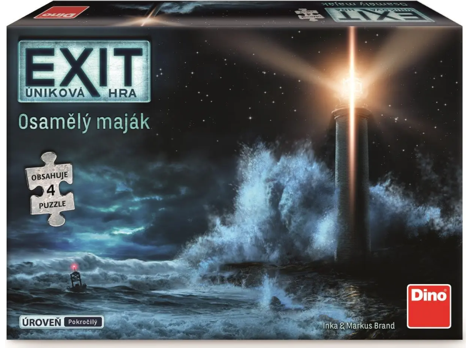 DINO Exit úniková hra s puzzle: Osamělý maják