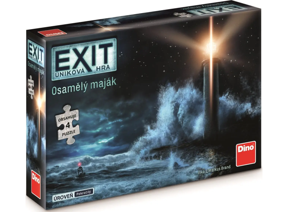 DINO Exit úniková hra s puzzle: Osamělý maják