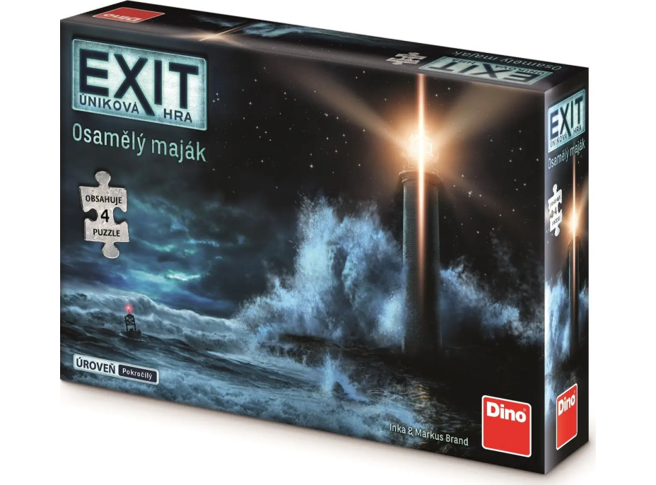 DINO Exit úniková hra s puzzle: Osamělý maják