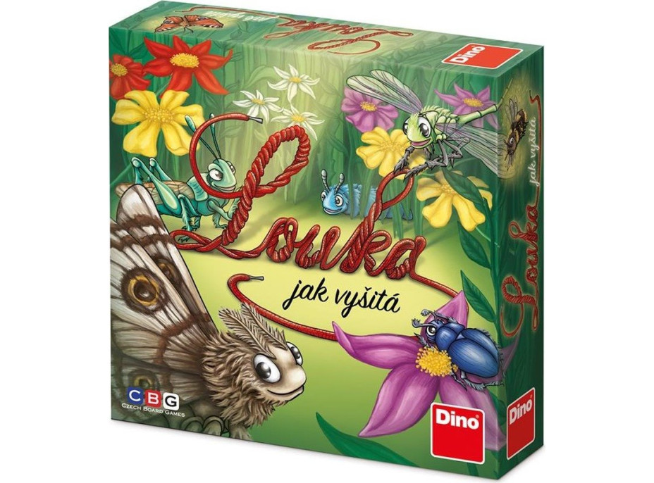 DINO Louka jak vyšitá