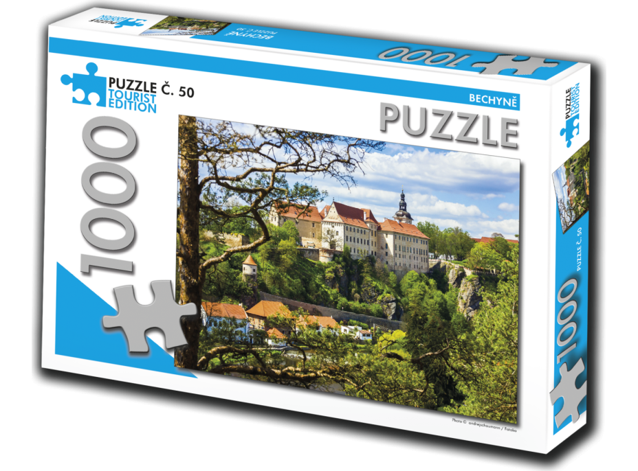 TOURIST EDITION Puzzle Bechyně 1000 dílků (č.50)