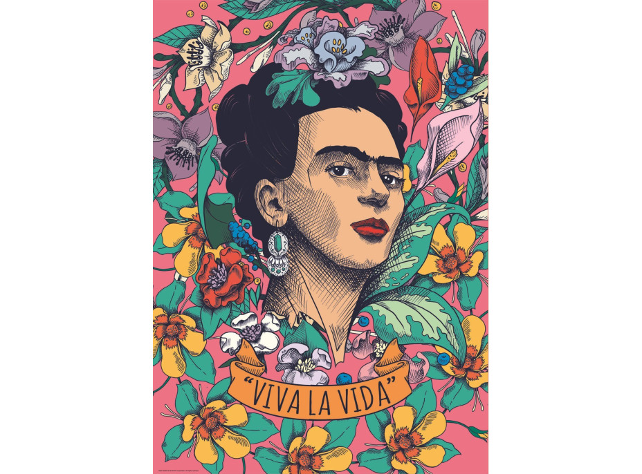 EDUCA Puzzle Frida Kahlo: Viva la vida 500 dílků