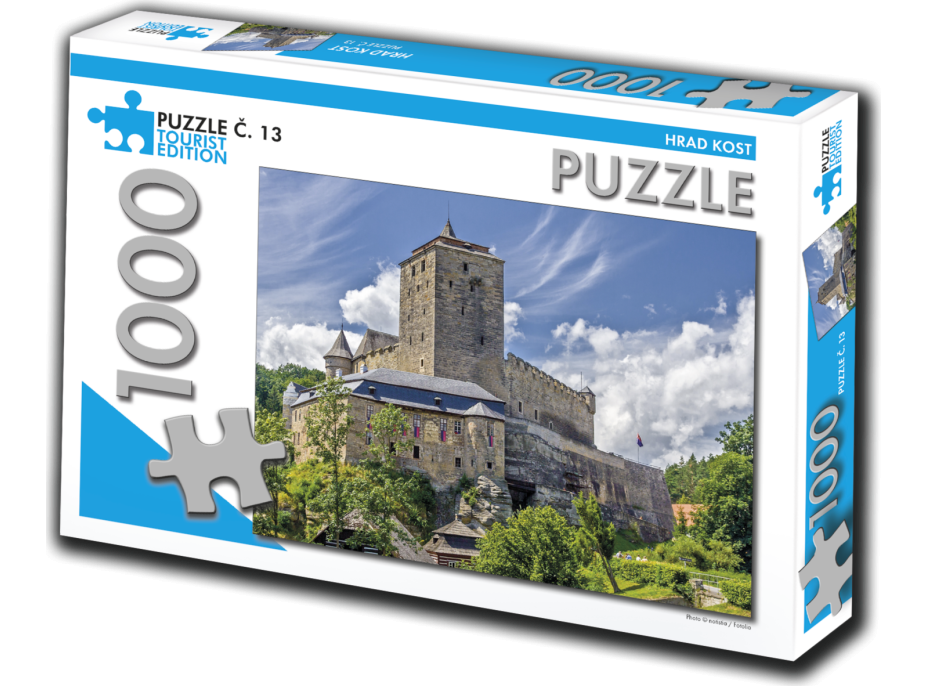 TOURIST EDITION Puzzle Hrad Kost 1000 dílků (č.13)