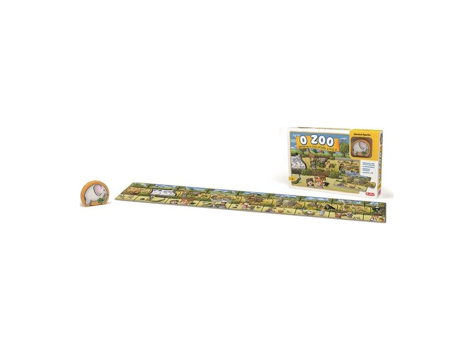 EFKO Vyprávěcí puzzle O zoo 9 dílků