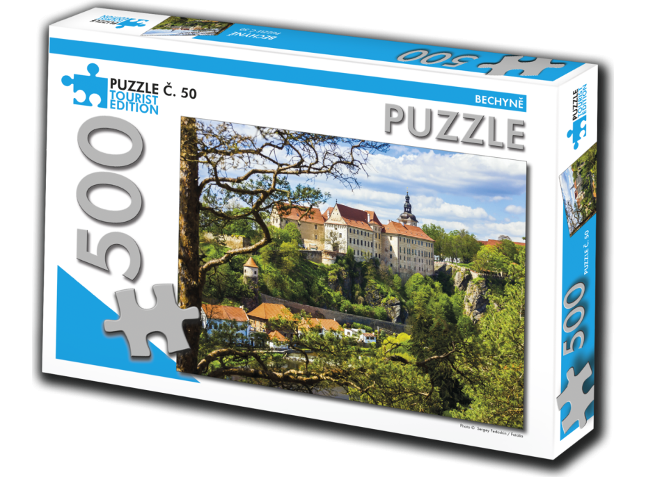 TOURIST EDITION Puzzle Bechyně 500 dílků (č.50)