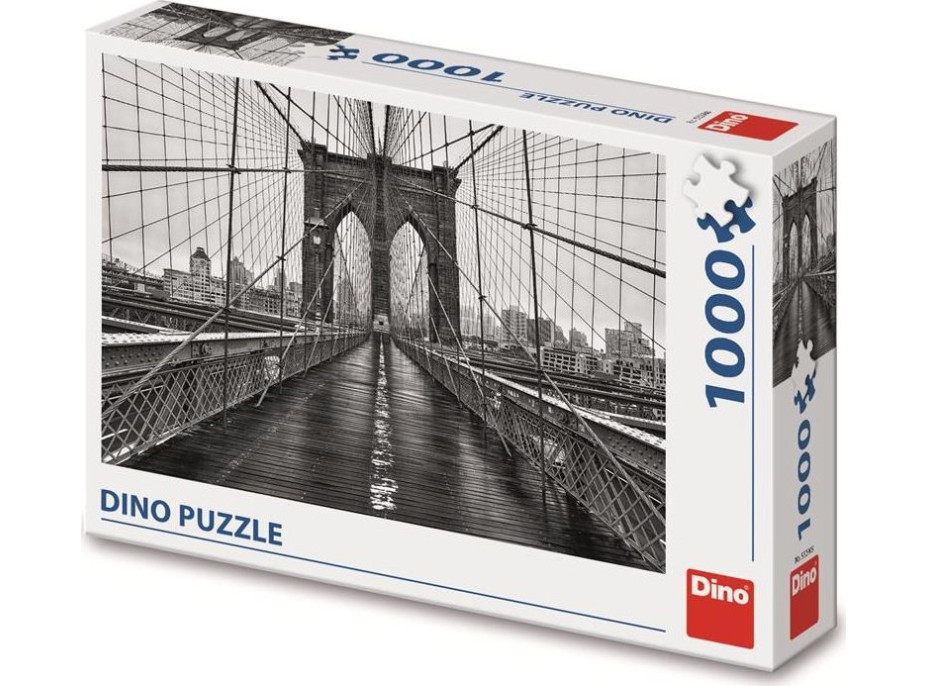 DINO Puzzle Černobílý New York 1000 dílků