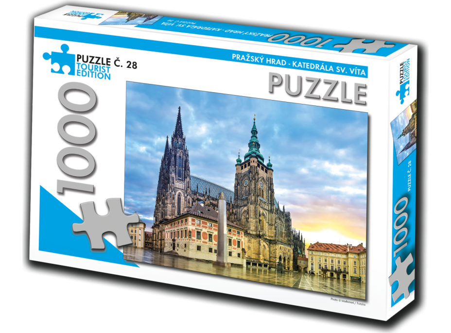 TOURIST EDITION Puzzle Katedrála sv. Víta, Praha 1000 dílků (č.28)