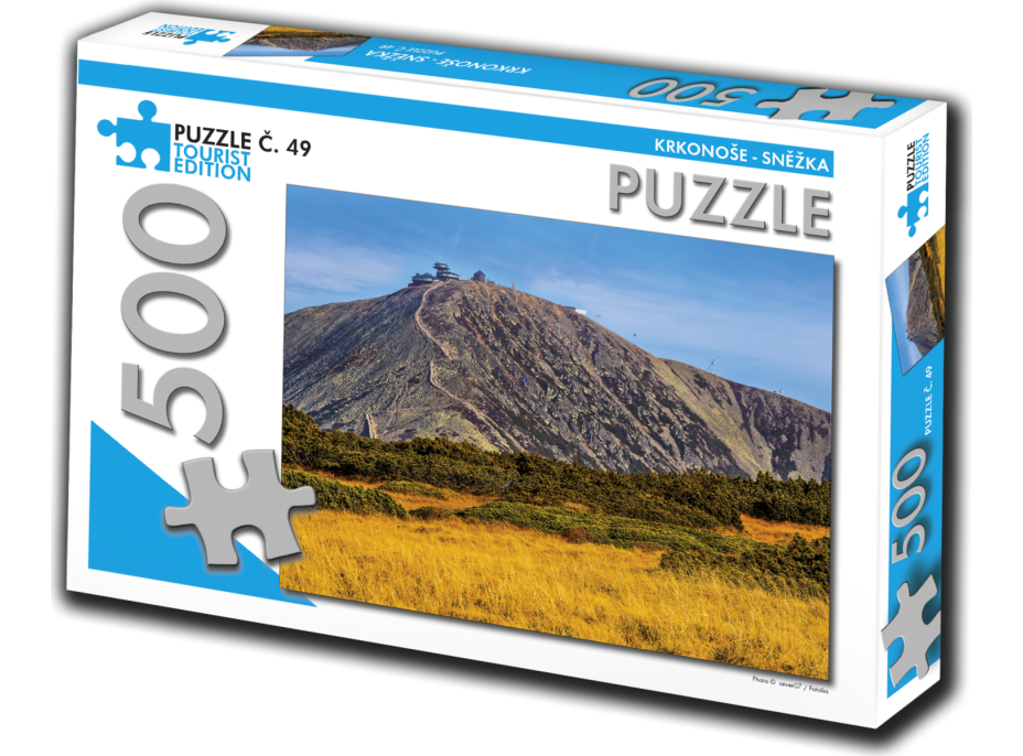 TOURIST EDITION Puzzle Krkonoše, Sněžka 500 dílků (č.49)