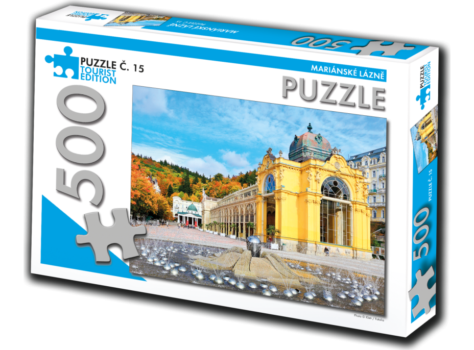 TOURIST EDITION Puzzle Mariánské Lázně 500 dílků (č.15)