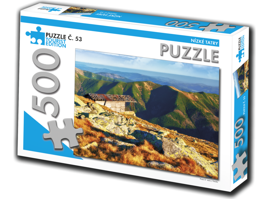 TOURIST EDITION Puzzle Nízké Tatry 500 dílků (č.53)