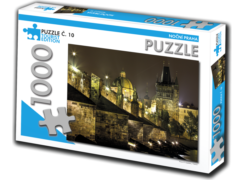 TOURIST EDITION Puzzle Noční Praha 1000 dílků (č.10)