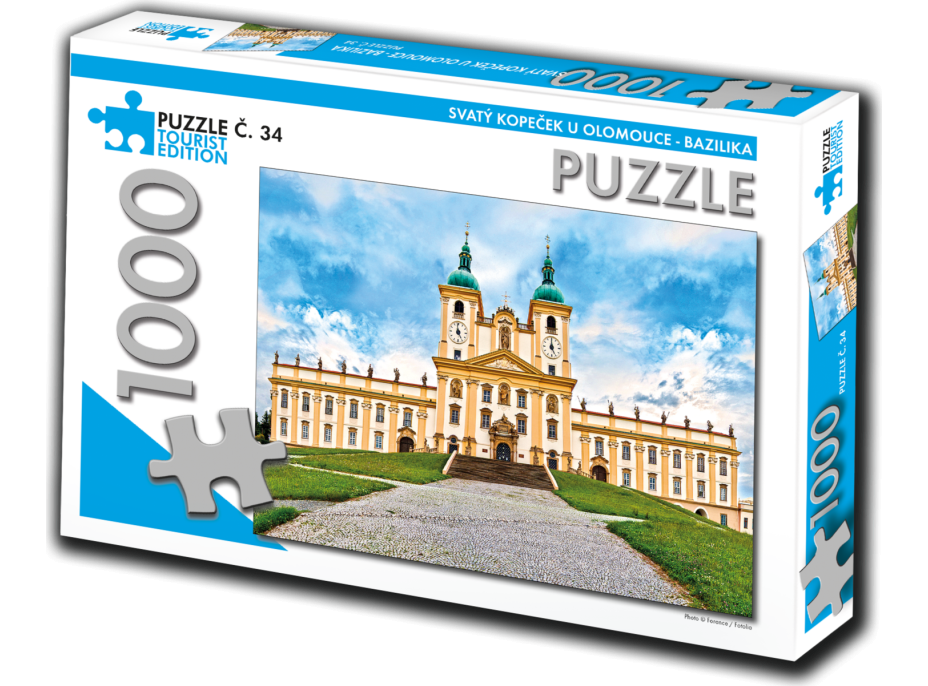 TOURIST EDITION Puzzle Svatý kopeček u Olomouce - bazilika 1000 dílků (č.34)