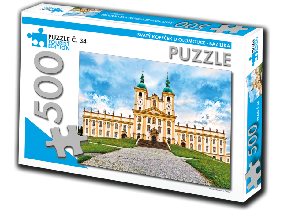 TOURIST EDITION Puzzle Svatý kopeček u Olomouce - bazilika 500 dílků (č.34)