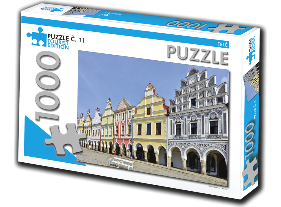 TOURIST EDITION Puzzle Telč 1000 dílků (č.11)