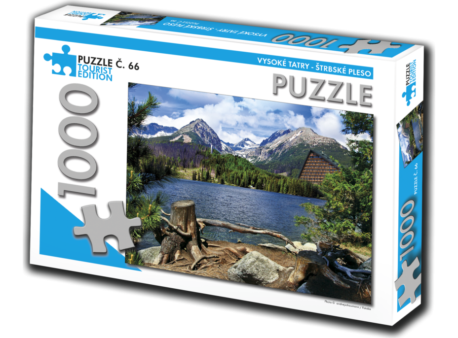 TOURIST EDITION Puzzle Vysoké Tatry, Štrbské pleso 1000 dílků (č.66)