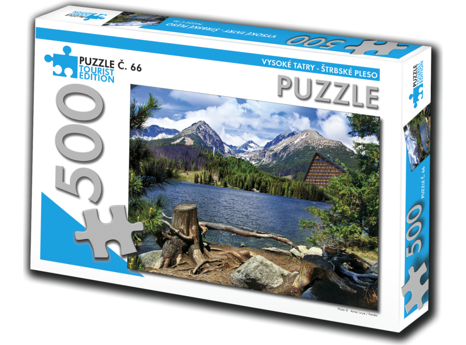 TOURIST EDITION Puzzle Vysoké Tatry, Štrbské pleso 500 dílků (č.66)