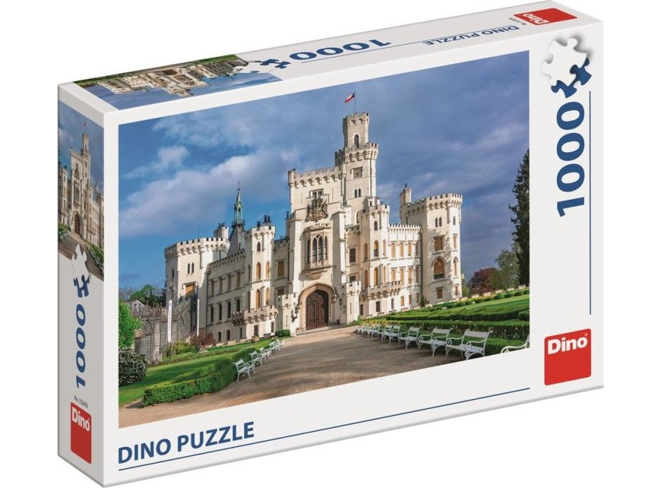 DINO Puzzle Zámek Hluboká 1000 dílků