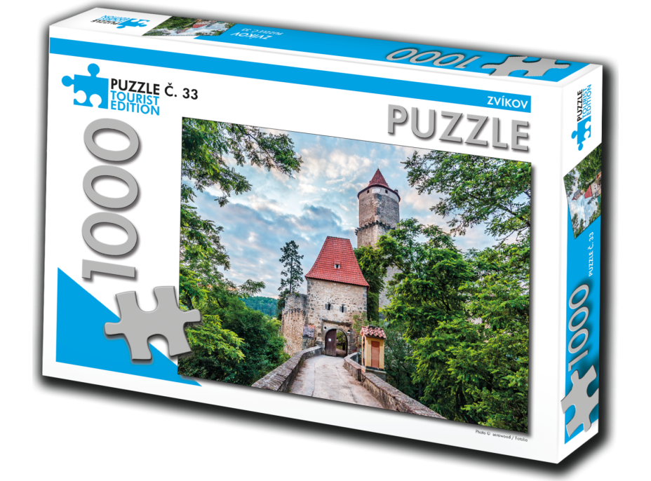 TOURIST EDITION Puzzle Zvíkov 1000 dílků (č.33)