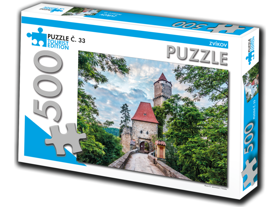 TOURIST EDITION Puzzle Zvíkov 500 dílků (č.33)