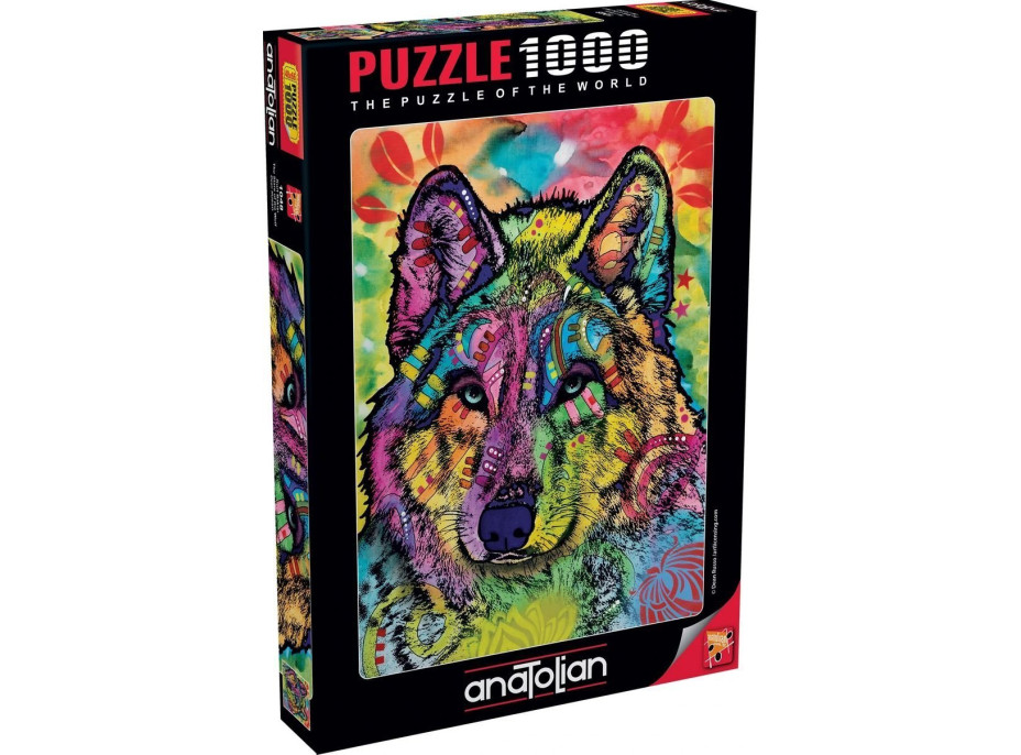 ANATOLIAN Puzzle Vlčí pohled 1000 dílků