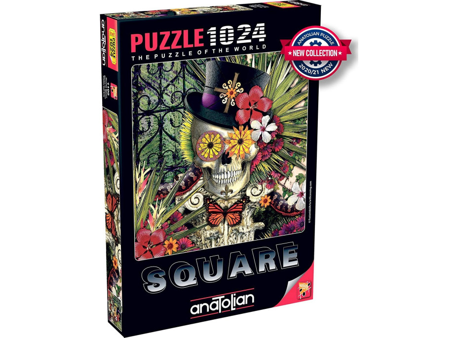 ANATOLIAN Čtvercové puzzle Baron v rozkvětu 1024 dílků