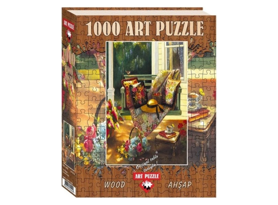 ART PUZZLE Dřevěné puzzle Stín léta 1000 dílků