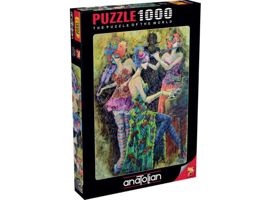 ANATOLIAN Puzzle Barevné trio 1000 dílků