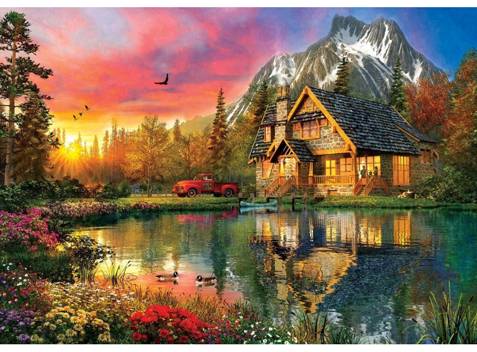 ART PUZZLE Puzzle Čtyři roční období v jednom okamžiku 2000 dílků