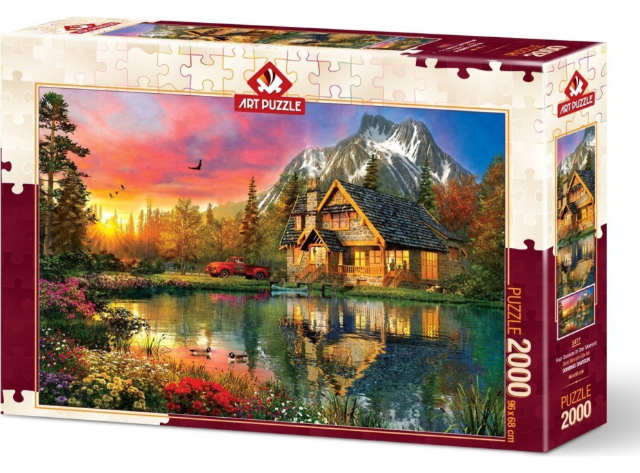 ART PUZZLE Puzzle Čtyři roční období v jednom okamžiku 2000 dílků