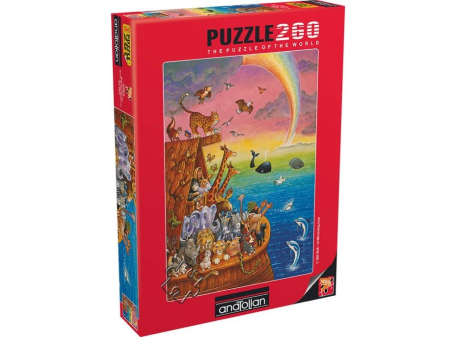 ANATOLIAN Puzzle Noe a duha 260 dílků