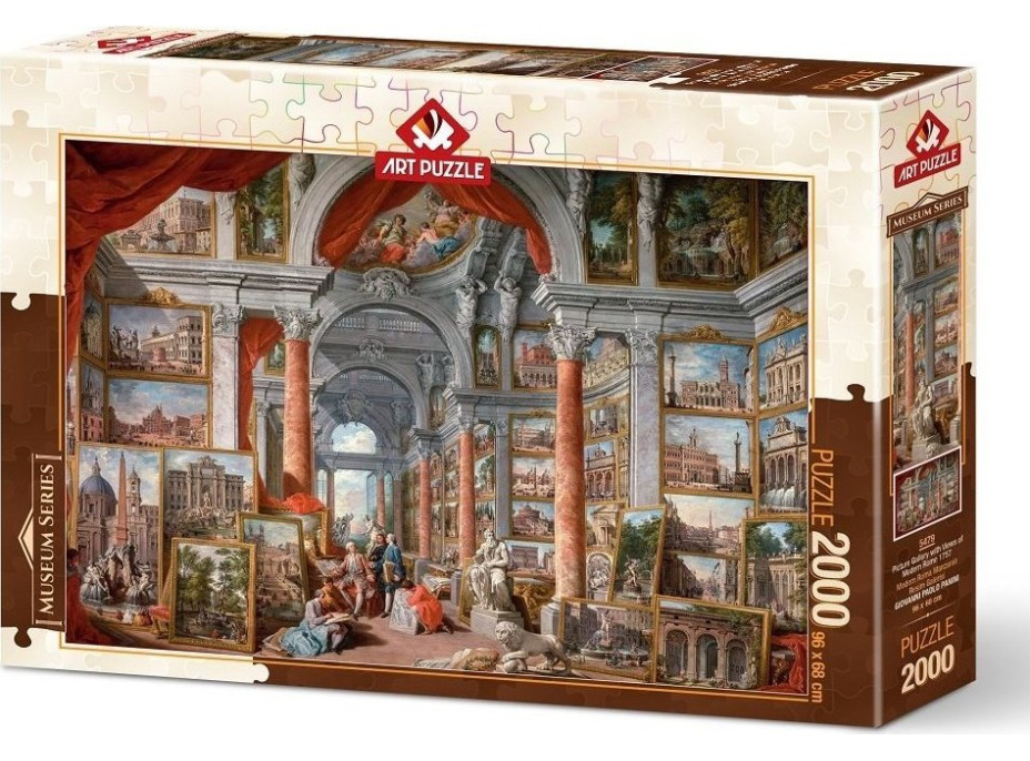 ART PUZZLE Puzzle Pohled na moderní Řím 2000 dílků