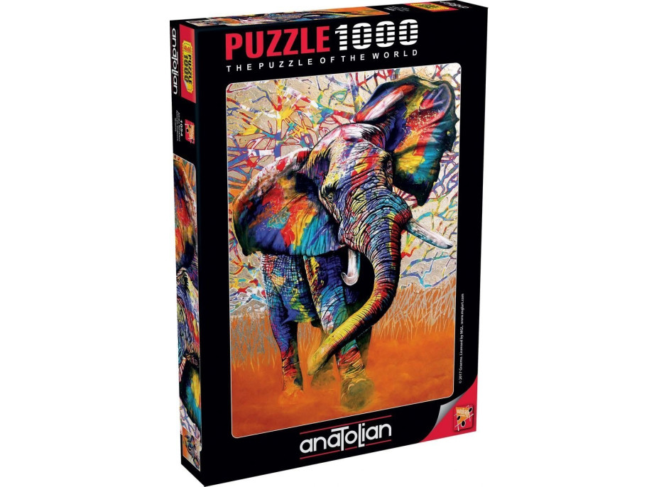 ANATOLIAN Puzzle Africké barvy 1000 dílků