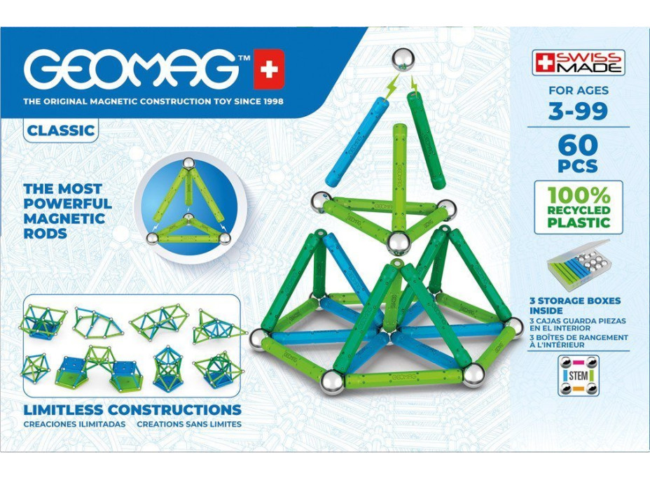 GEOMAG Classic 60 dílků