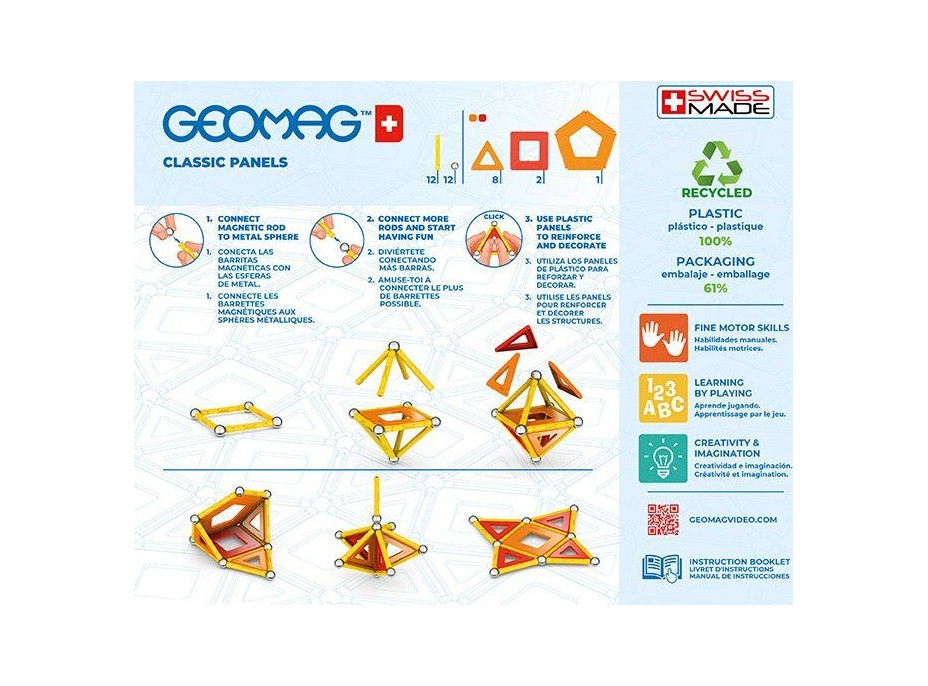 GEOMAG Classic Panels 35 dílků