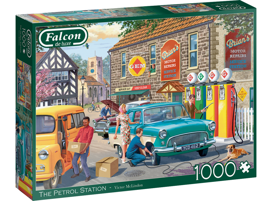 FALCON Puzzle Benzínová pumpa 1000 dílků