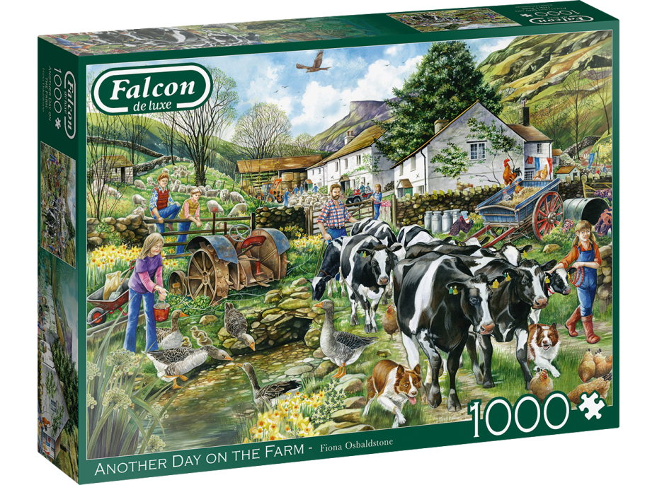 FALCON Puzzle Další den na farmě 1000 dílků