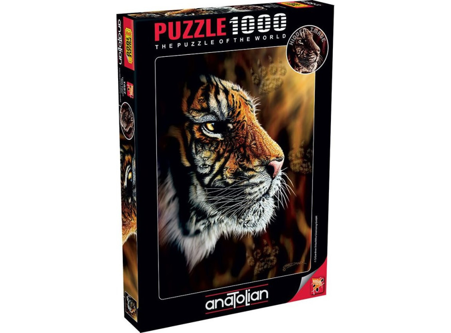 ANATOLIAN Puzzle Divoký tygr 1000 dílků