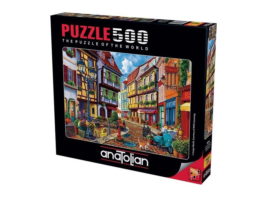 ANATOLIAN Puzzle Dlažděná ulička 500 dílků