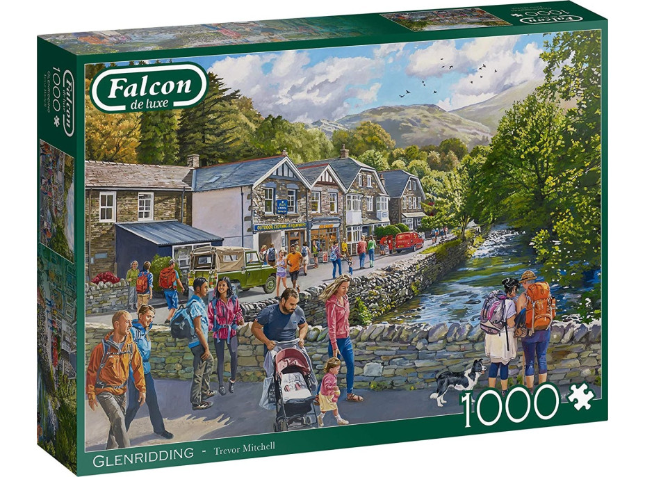 FALCON Puzzle Glenridding, Anglie 1000 dílků