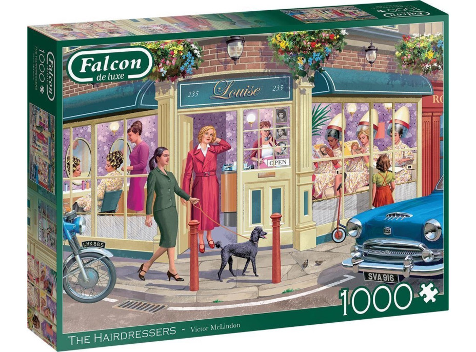 FALCON Puzzle Kadeřnictví 1000 dílků