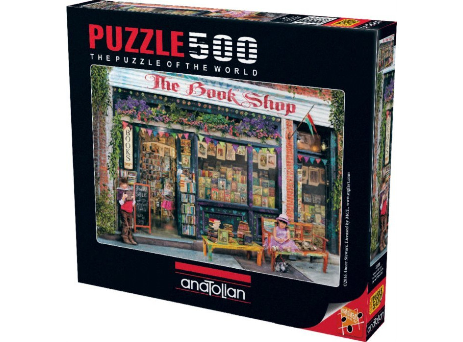 ANATOLIAN Puzzle Knihkupectví 500 dílků