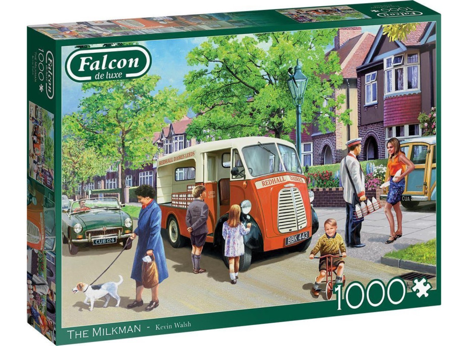 FALCON Puzzle Rozvoz mléka 1000 dílků