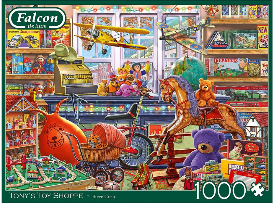 FALCON Puzzle Tonyho hračkářství 1000 dílků