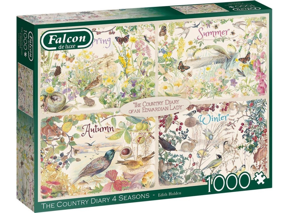 FALCON Puzzle Venkovský deník čtyř ročních období 1000 dílků