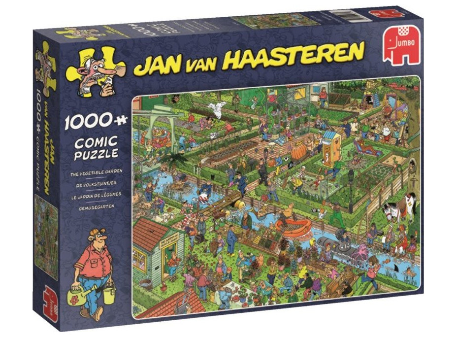 JUMBO Puzzle JvH Zeleninová zahrada 1000 dílků