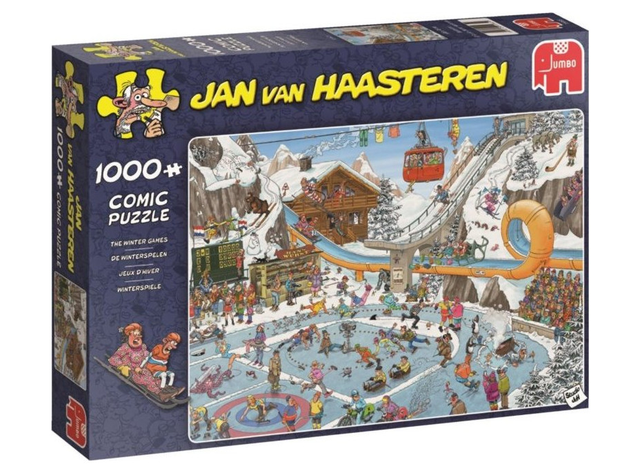 JUMBO Puzzle JvH Zimní sporty 1000 dílků