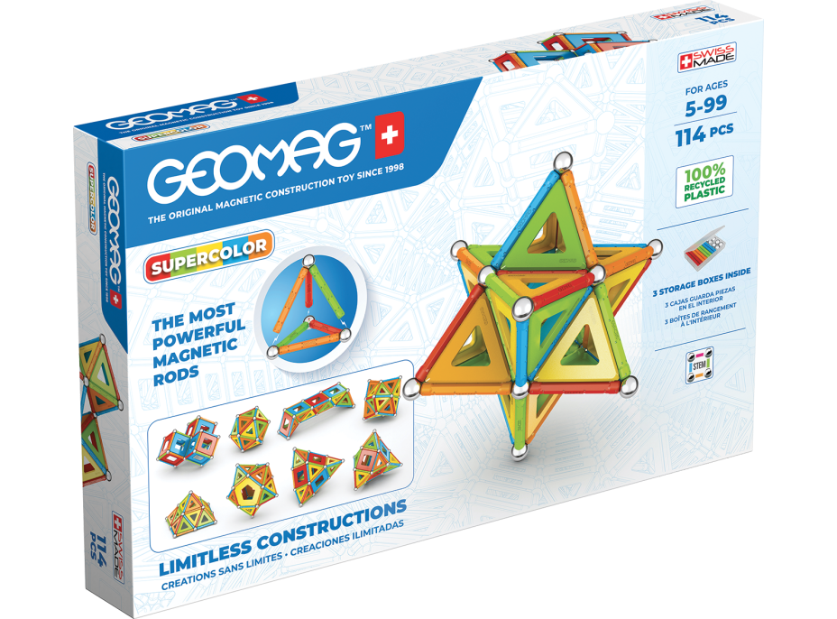 GEOMAG Supercolor 114 dílků