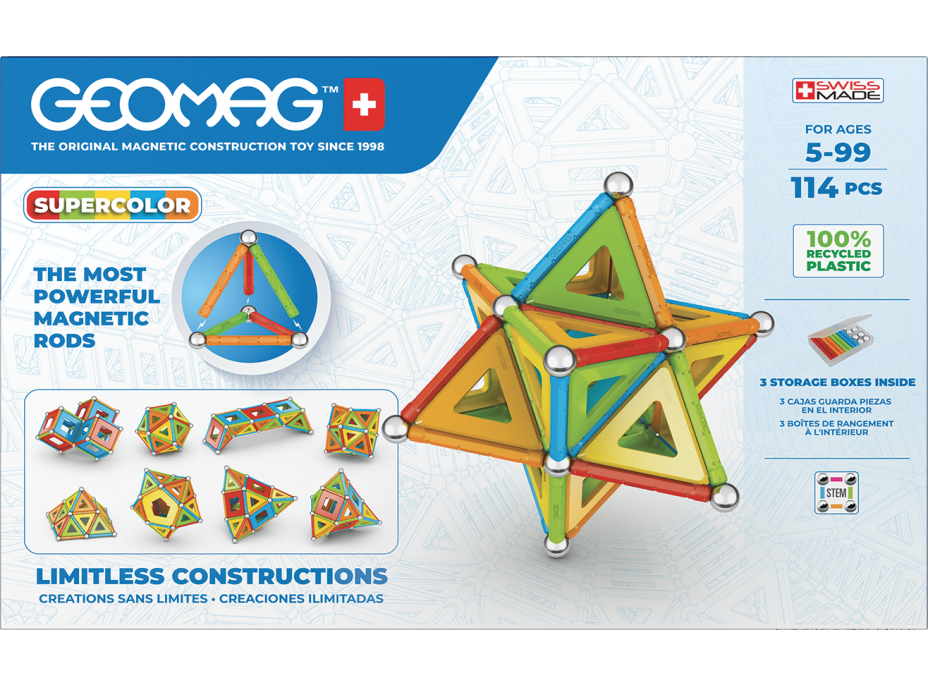 GEOMAG Supercolor 114 dílků